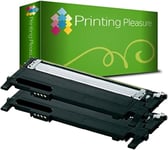 Pack 2 CLT-K404S Noir Toner Laser Compatible pour Samsung Xpress C430W, C480FN, C480FW, C480W.[G2010]