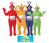 Official Adult TELETUBBIES Laa Laa Dipsy Po Tinky Winky TV Fancy Dress Costume