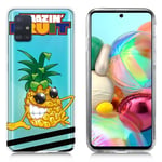 Deco Samsung Galaxy A71 skal - Ananas