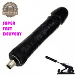 HUGE BIG BLACK DILDO 3XLR ATTACHMENT FOR THRUSTING DILDO SEX FUCKING MACHINE UK