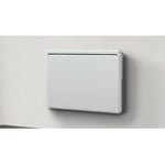 Radiateur Électrique LCD Céramique Blanc 1000W UNO