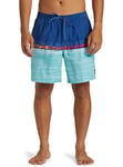 Quiksilver Homme Everyday Wordblock Volley 17 Maillot De Bain, Monaco Blue, XXL EU