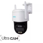 Caméra compatible UltraCAM - WiFi DC12V / Double objectif / Suivi automatique / Détection intelligente / 4K 8MP / APP