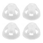 10pcs Ear Hearing Amplifier Domes Transparent Piece Open Domes Soft Silicone Re