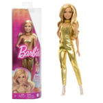 Barbie-Fashionistas 222-Poupée avec cheveux blonds ondulés HRH19