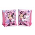 Uppblåsbara armband för barn från 3 till 6 år Bestway 17x12 cm Minnie Mouse Design Double Air Chamber