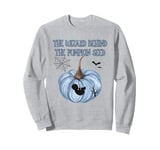 The Wizard behind The Pumpkin Seed Halloween Pregnancy Men Sweatshirt