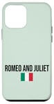 iPhone 12 mini Romeo and Juliet Love Illustration Novelty Graphic Designs Case