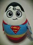 SUPERMAN plush egg soft toy DC Comics Super Heroes