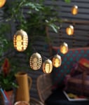 Argos Home 10 Dancing Flame Solar String Lights