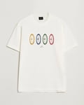 PS Paul Smith Bike Tyres Crew Neck T-Shirt White