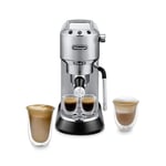 De'Longhi EC885.M Dedica Arte Manual Espresso Coffe Machine with Milk Frother