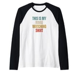 This Is My Binge Watching Raglan Baseball Tee