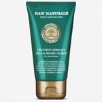 Raw Naturals Crusched Apricot Face & Beard Scrub