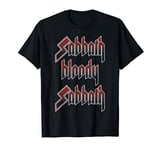 Black Sabbath Official Logo Bloody Sabbath T-shirt T-Shirt