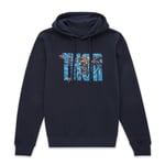 Hoodie Marvel Thor - Love and Thunder Smash - Bleu Marine - S