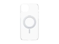 Care By Panzerglass - Baksidedeksel For Mobiltelefon - Med Stativ - Magsafe-Samsvar - Termoplast-Polyuretan (Tpu), Polykarbonat (Pc) - Gjennomsiktig, Sølv - For Apple Iphone 15 Pro Max