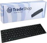 Clavier allemand QWERTZ pour ordinateur portable Asus K55 K55A K55DE K55DR K55N K55V K55VD K55VJ K55VM K55VS K55XI K55A-BBL4 U57A U57-A U57A-BBL4