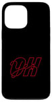 Coque pour iPhone 13 Pro Max Graphique rouge Oh, Yes