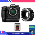 Nikon Z9 + FTZ II + 1 SanDisk 256GB Extreme PRO CFexpress Type B + Ebook 'Devenez Un Super Photographe' - Hybride Nikon