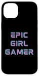 iPhone 14 Plus Retro Epic Gamer Girl Cool Gaming Stuff for Women Girls Y2K Case