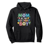 Mom And Dad Birthday Boy Monster Family Party Decorations Pullover Hoodie