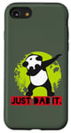 Coque pour iPhone SE (2020) / 7 / 8 Dab Dabbing Panda Eco Planet Green Save World