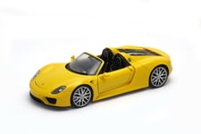 Porsche 918 Spyder - 1/24 Welly Diecast Voiture Miniature 24055C