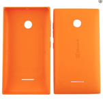 Coque Arriere / Cache Batterie Nokia Lumia 435 - Couleur Orange - France