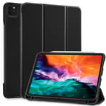 SIWENGDE Case for iPad Pro 11 2020& 2018, Support iPad 2nd Pencil Charging & Pair,Hard Cover with Auto Sleep/Wake,Full Body Protective Rugged Shockproof Case for iPad Pro 11 Inch 2020 (Premium Black)