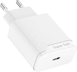 Adaptateur Pour Apple Iphone 16 15 15 Pro 15 Plus Pro Max 14 13 12 11 X Xr Xs Se 8, Chargeur Pd 3.0, Bloc D'Alimentation Usb C 20 W Pour Ipad Mini[CHA302611]