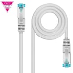 NANOCABLE 10.20.1701 1m Cat.7 600Mhz LSZH SFTP PIMF Câble Ethernet RJ45 LAN Local Area Network pour PC Laptop PS4 PS5