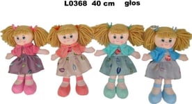 Rag Doll 40Cm 4 Designs With Voice 163066 Mix Price Per 1 Piece