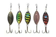 Fiskedrag Spinnare 6,5 cm - 5-pack