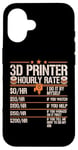 iPhone 16 3D Printer Hourly Rate 3D Printing Funny Case