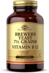 Solgar Brewer'S Yeast with Vitamin B12 Tablets - Rich Source of Protein, Vitamin