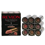 Revlon Super Lustrous Nude Lipstick Set 9 Shades - Natural Pink Coral Brown New