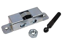 LAZER ELECTRICS Door Latch Catch with Metal Rollers, Striker Pin & Nut Kit for Rangemaster Classic, Professional Oven Cookers (Alt to A092046)