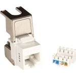 Connector Keystone Standard UTP Cat.6A, flip-jack