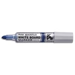 Pentel Marqueur effaçable à sec Maxiflo - pointe ogive extra-large 4 mm encre bleue