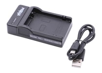 vhbw Chargeur compatible avec Canon LP-E8 caméra caméscope action-cam - Station, témoin de charge