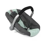 Bayer Chic 2000 - Siège Auto pour poupée de bébé, Accessoire de poupée, Gris foncé, Menthe