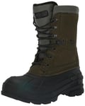 Kamik Men's Nation Plus Snow Boot, Dark Olive Dol, 7 UK