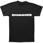 Rammstein Klassisk Logotyp T-shirt för män Xx-stor Svart M