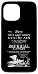 iPhone 13 Pro Max Imperial Airways Vintage 1930s Air Travel Ad Case