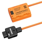 ZGCINE D-Tap to NP-FZ100 Dummy Battery Cable (Câble de batterie factice NP-FZ100)