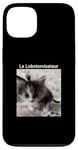 Coque pour iPhone 13 evillarry larry chat meme brainrot lobotomisateur mastermind