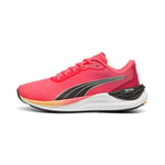 PUMA Femme Electrify Nitro 3 Fade WNS Road Running Shoe, Sun Stream-Sunset Glow White, 38.5 EU