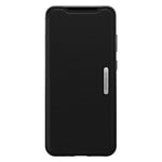 OtterBox Strada Case for Samsung Galaxy S20+, Shockproof, Drop proof, Premium Leather Protective Folio with Two Card Holders, 3x Tested to Military Standard, Black