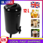 12 L Cold Hot Water Barrel Flask Beverage Drink Dispenser Thermos Container UK